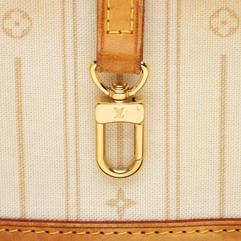 Louis Vuitton Damier Azur Neverfull MM Tote (SHG-AOeI8u) - Image 8