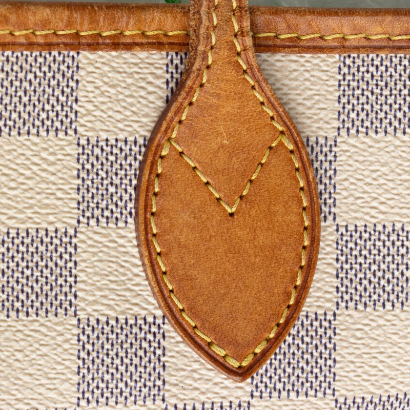Louis Vuitton Damier Azur Neverfull MM Tote (SHG-AOeI8u) - Image 19