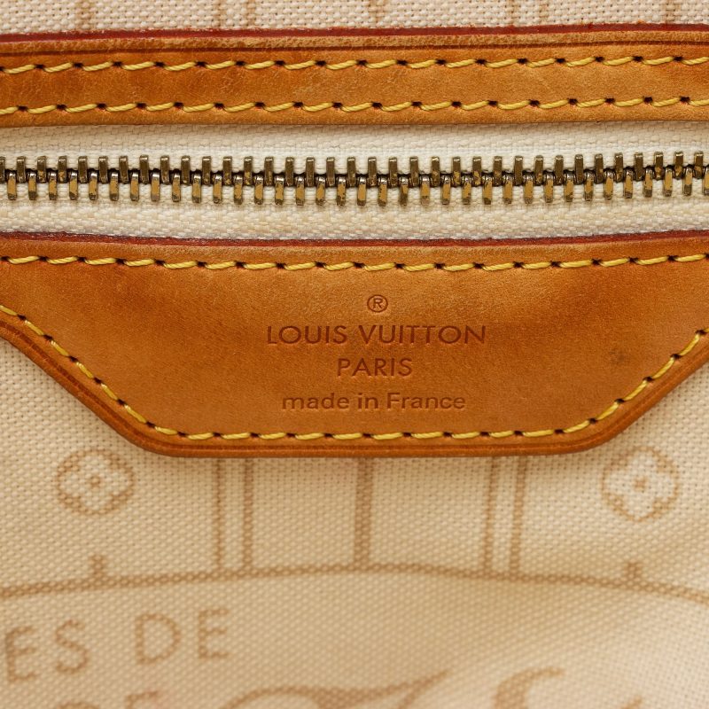 Louis Vuitton Damier Azur Neverfull MM Tote (SHG-AOeI8u) - Image 7