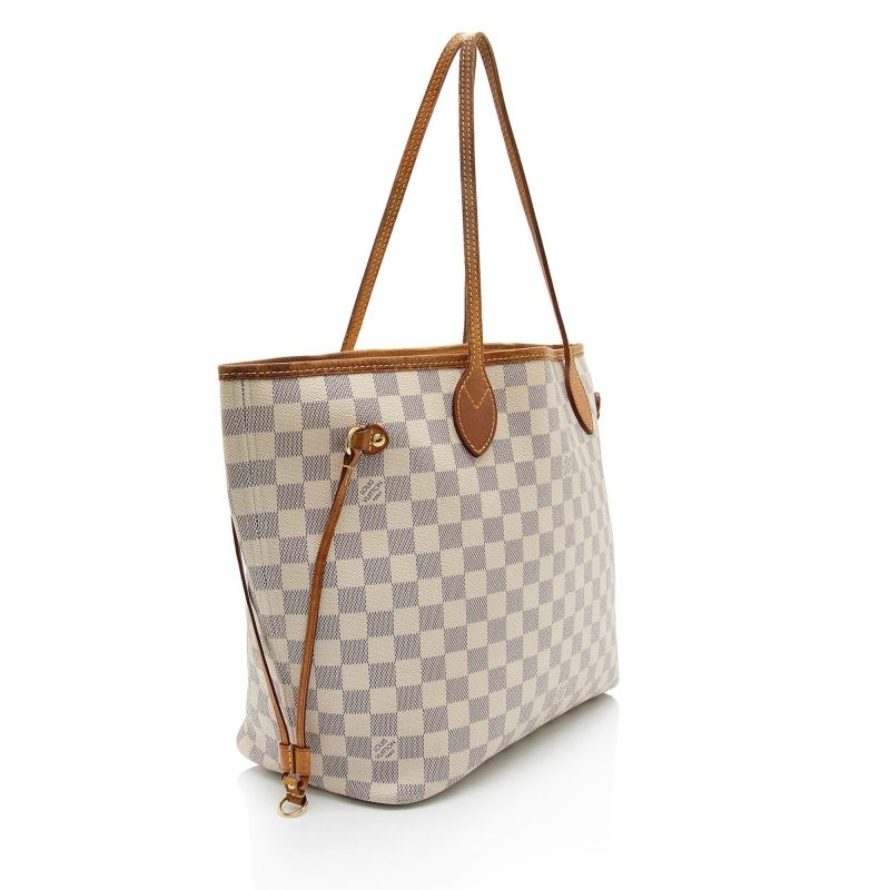 Louis Vuitton Damier Azur Neverfull MM Tote (SHG-AOeI8u)