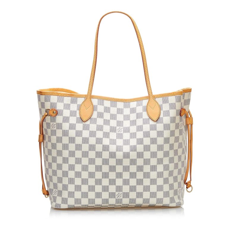 Louis Vuitton Damier Azur Neverfull MM (SHG-36384) - Image 2