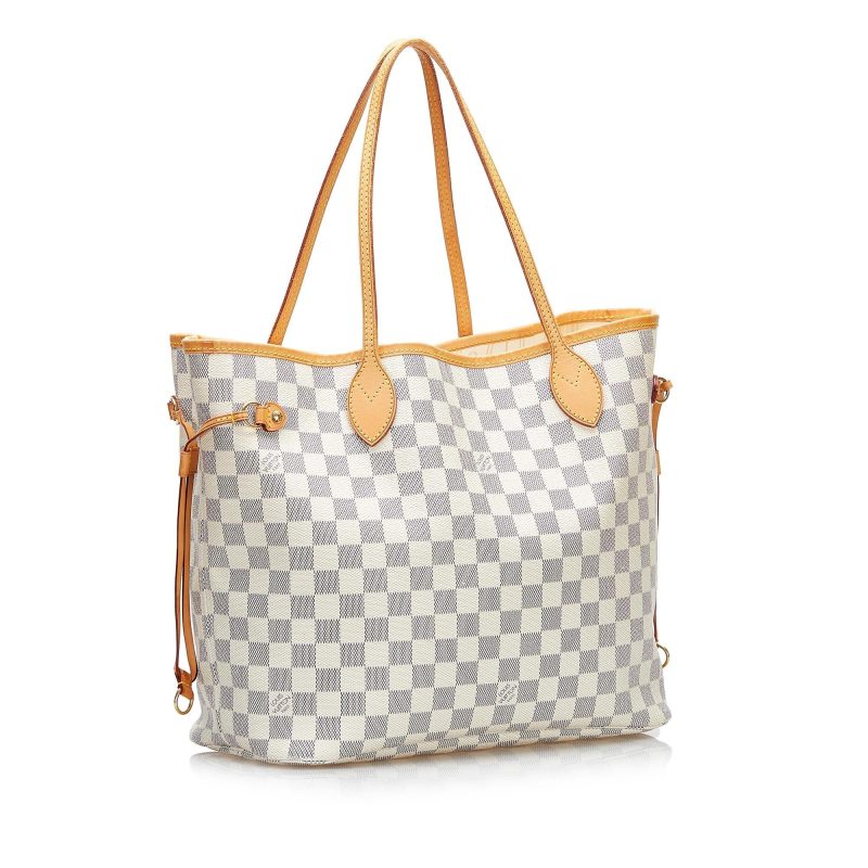 Louis Vuitton Damier Azur Neverfull MM (SHG-36384)