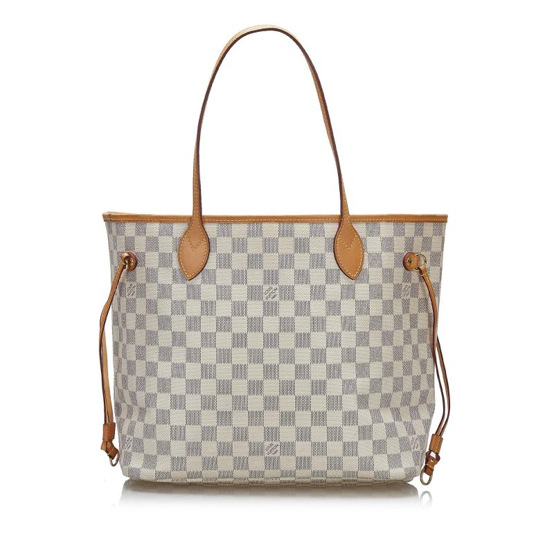 Louis Vuitton Damier Azur Neverfull MM (SHG-37164) - Image 2