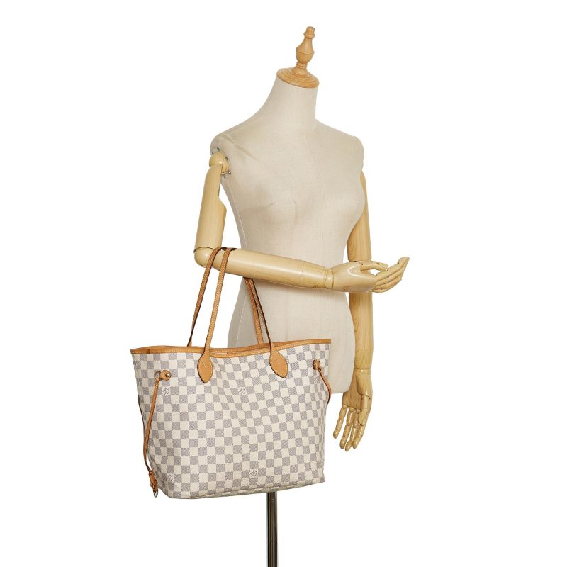 Louis Vuitton Damier Azur Neverfull MM (SHG-37164) - Image 4
