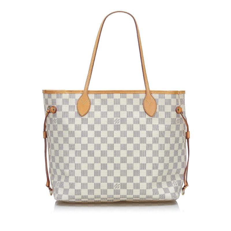 Louis Vuitton Damier Azur Neverfull MM (SHG-t4pR4F) - Image 2