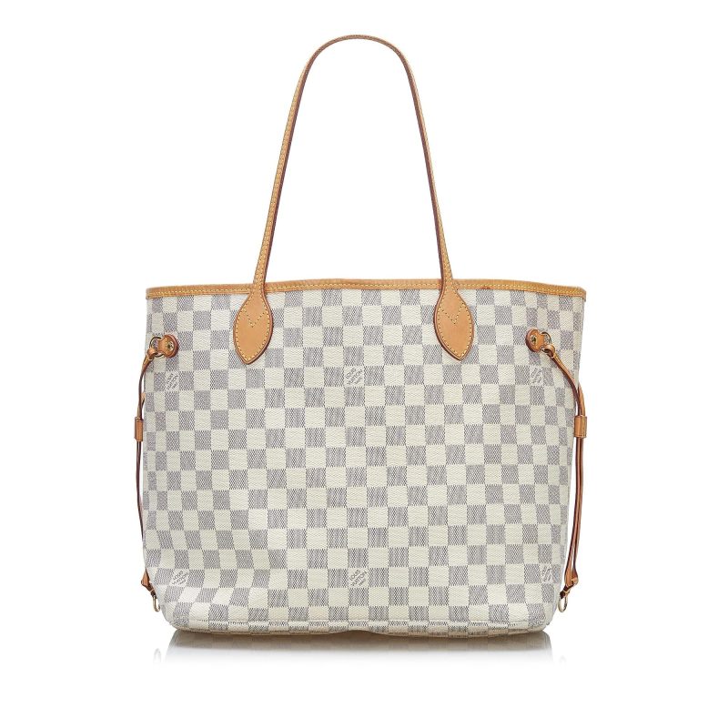 Louis Vuitton Damier Azur Neverfull MM (SHG-t4pR4F) - Image 9