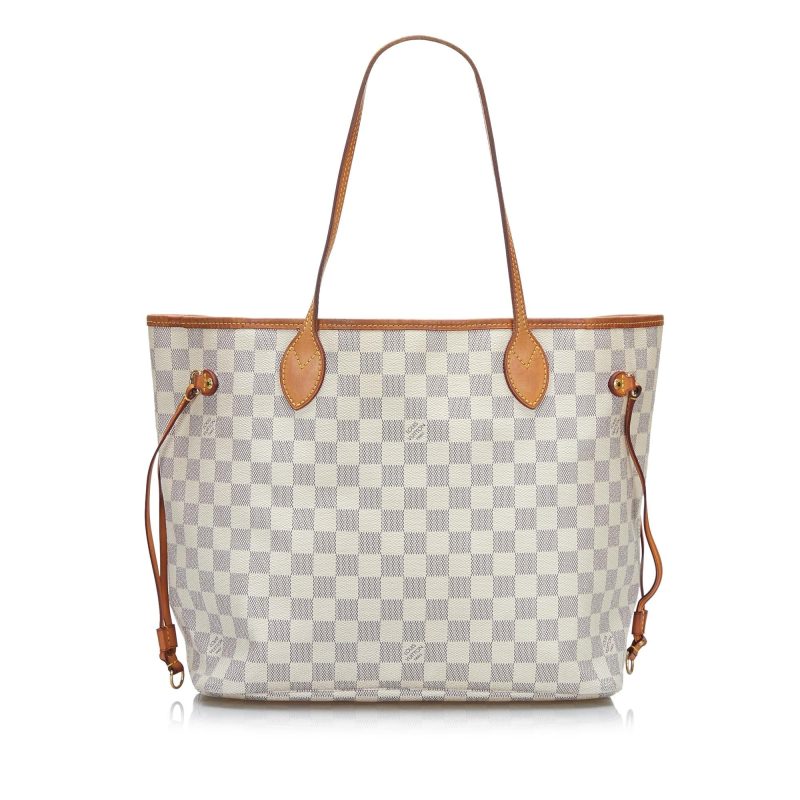 Louis Vuitton Damier Azur Neverfull MM (SHG-OiKWC6) - Image 2