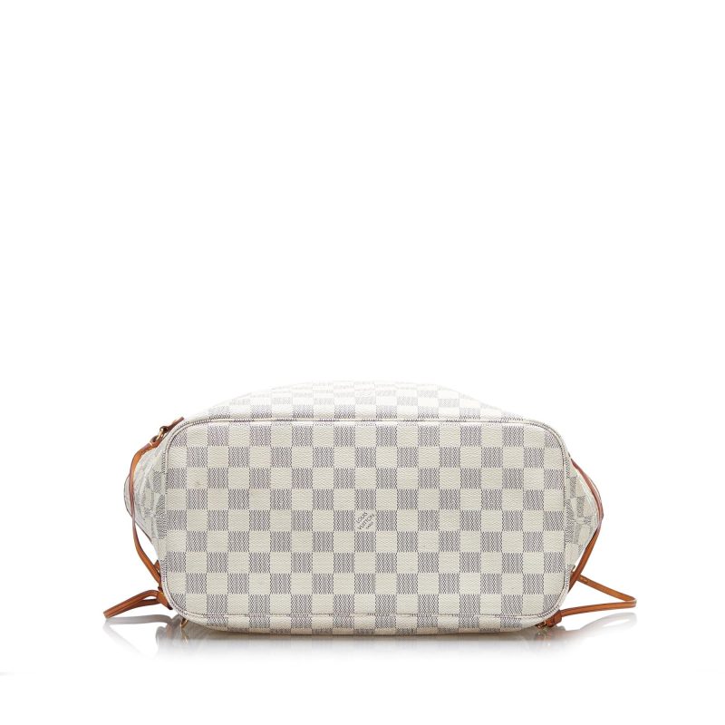 Louis Vuitton Damier Azur Neverfull MM (SHG-OiKWC6) - Image 3