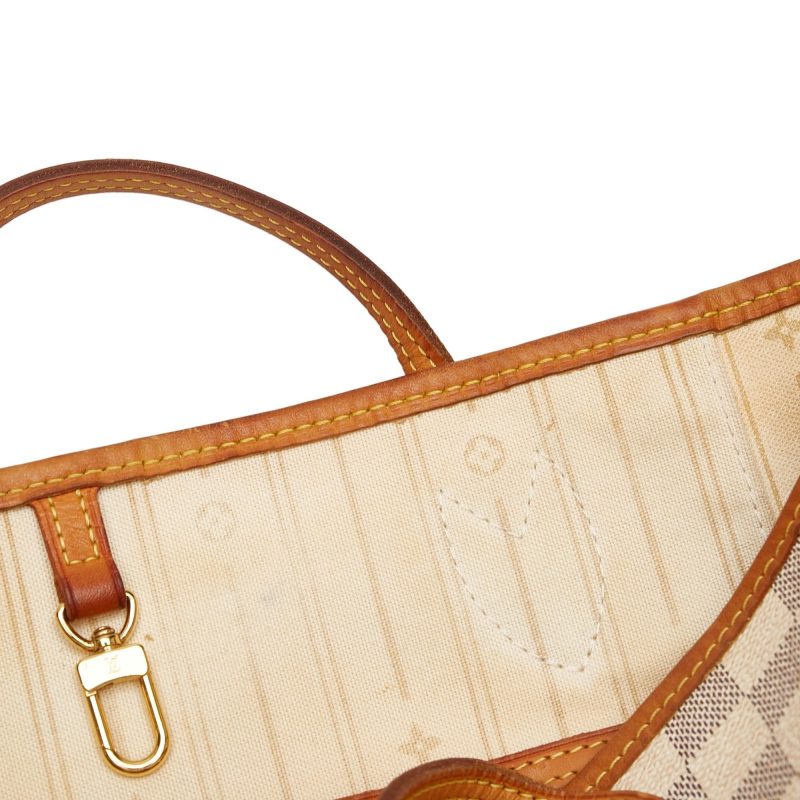 Louis Vuitton Damier Azur Neverfull MM (SHG-OiKWC6) - Image 9