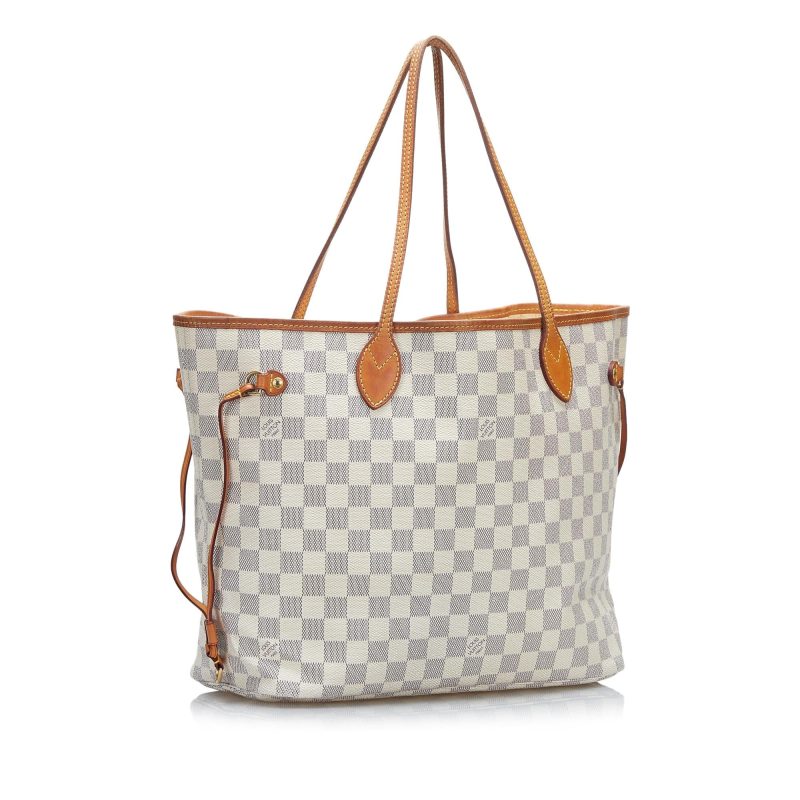 Louis Vuitton Damier Azur Neverfull MM (SHG-OiKWC6)