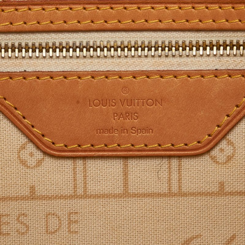 Louis Vuitton Damier Azur Neverfull MM (SHG-KwA5Hn) - Image 6