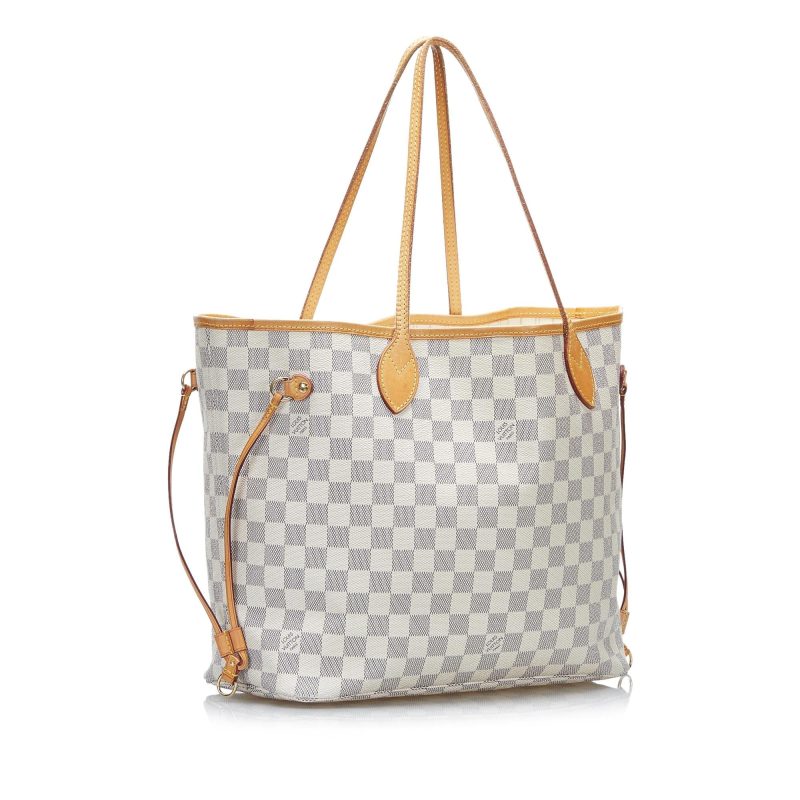 Louis Vuitton Damier Azur Neverfull MM (SHG-KwA5Hn)
