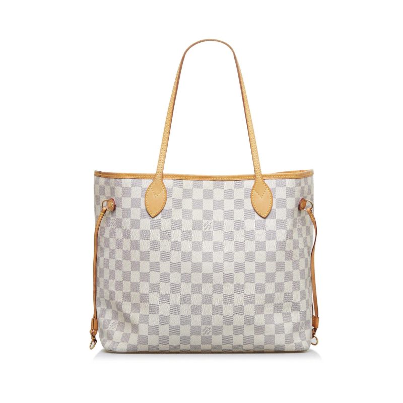 Louis Vuitton Damier Azur Neverfull MM (SHG-IcP46b) - Image 2