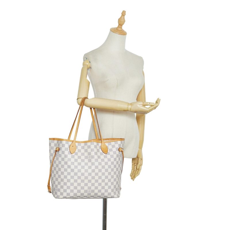 Louis Vuitton Damier Azur Neverfull MM (SHG-IcP46b) - Image 4