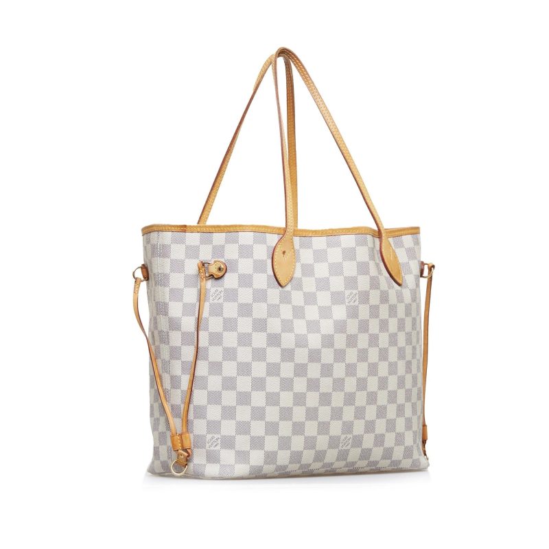 Louis Vuitton Damier Azur Neverfull MM (SHG-IcP46b)