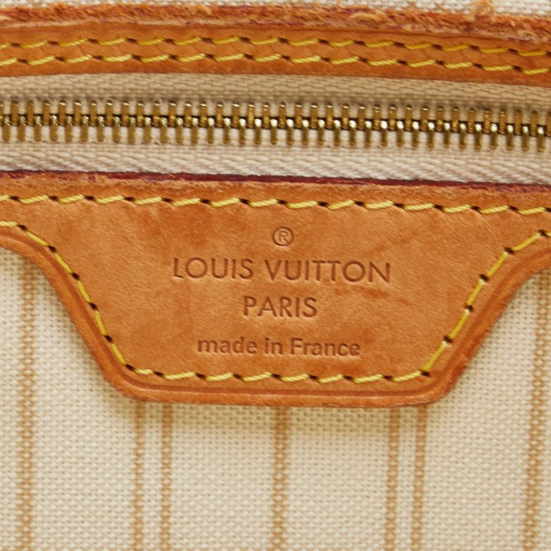 Louis Vuitton Damier Azur Neverfull MM (SHG-pQ1EGp) - Image 7