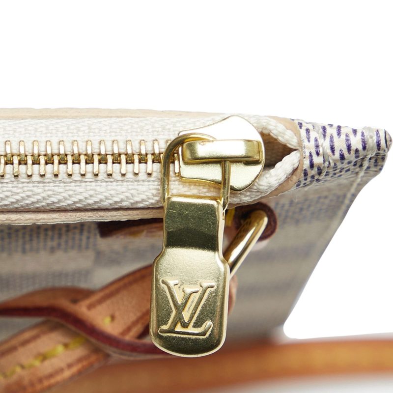 Louis Vuitton Damier Azur Neverfull MM (SHG-pQ1EGp) - Image 10