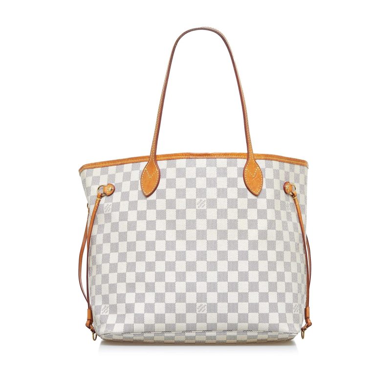 Louis Vuitton Damier Azur Neverfull MM (SHG-pQ1EGp) - Image 15