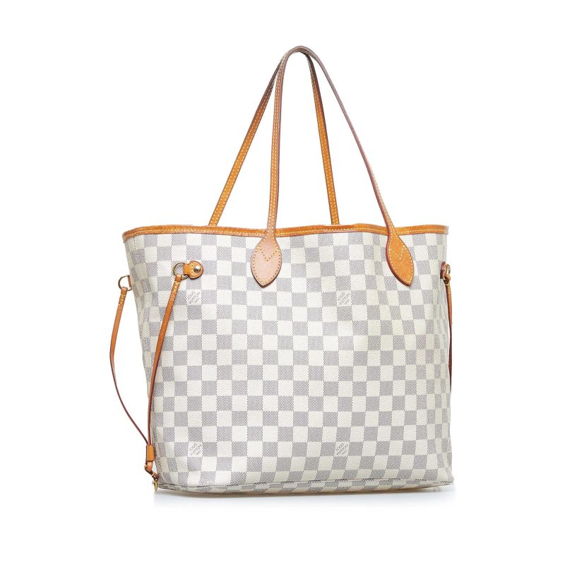 Louis Vuitton Damier Azur Neverfull MM (SHG-pQ1EGp)