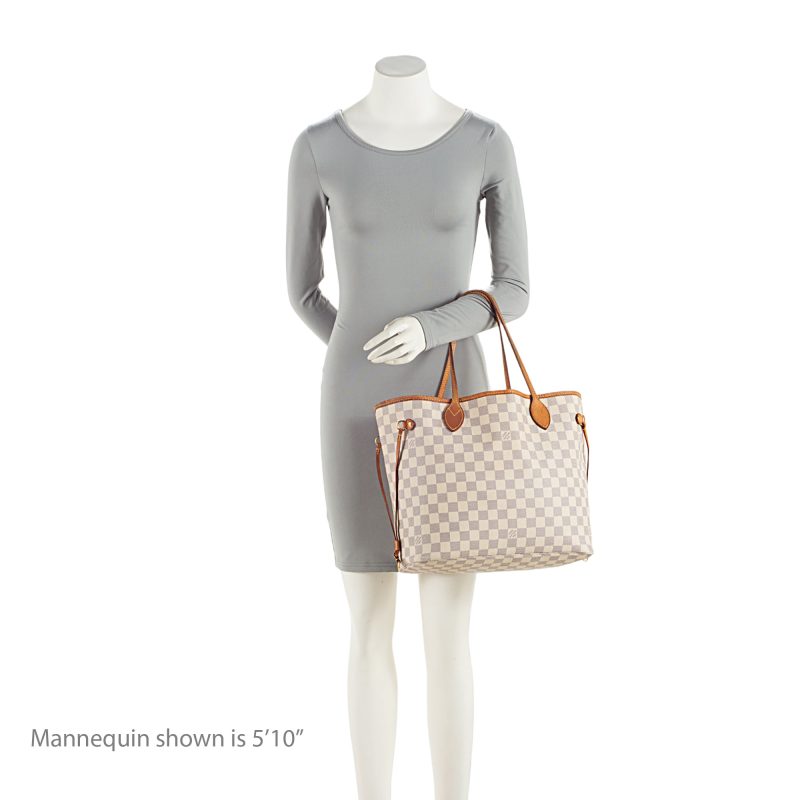Louis Vuitton Damier Azur Neverfull MM Tote (SHG-AOeI8u) - Image 4