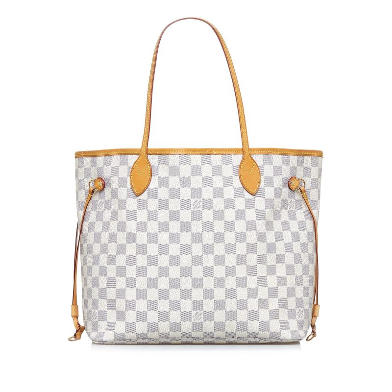 Louis Vuitton Damier Azur Neverfull MM (SHG-QmqcHY) - Image 11