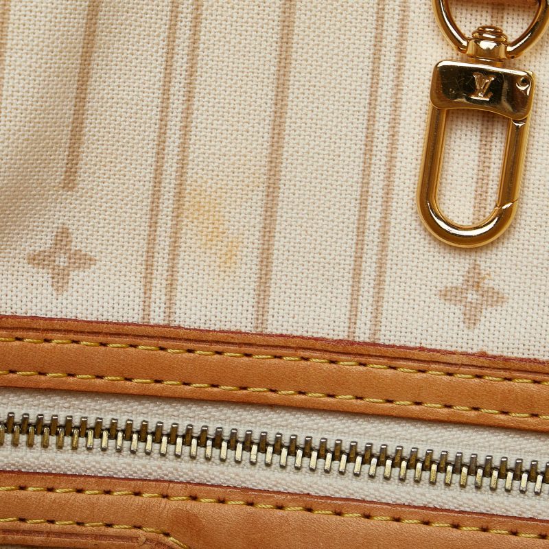 Louis Vuitton Damier Azur Neverfull MM (SHG-CfMJH5) - Image 9