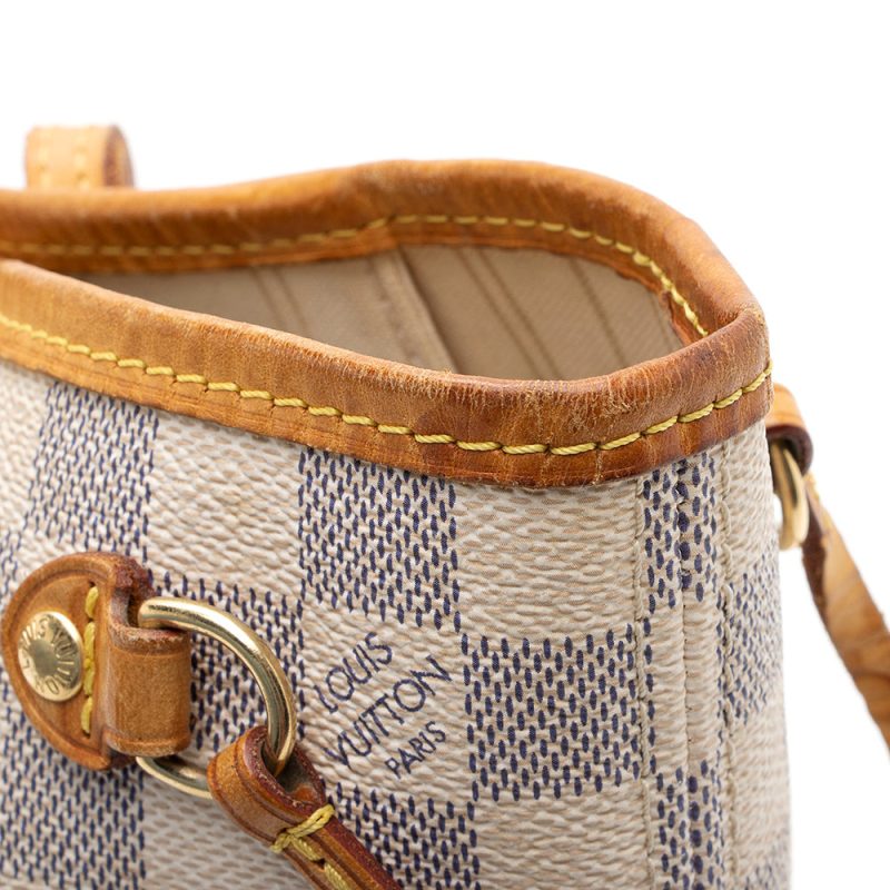Louis Vuitton Damier Azur Neverfull PM Tote (SHF-20386) - Image 16