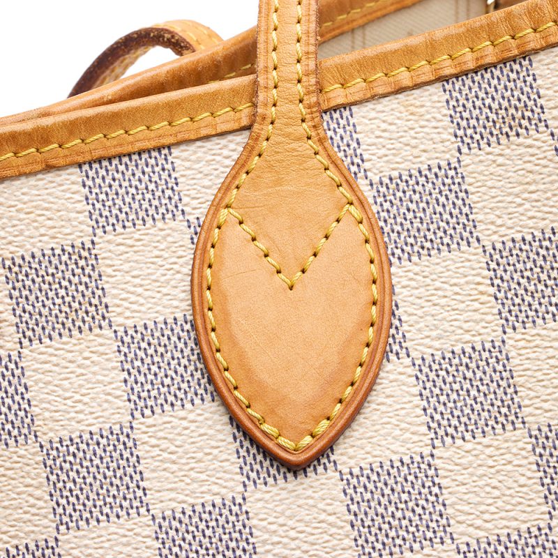 Louis Vuitton Damier Azur Neverfull PM Tote (SHF-20386) - Image 17