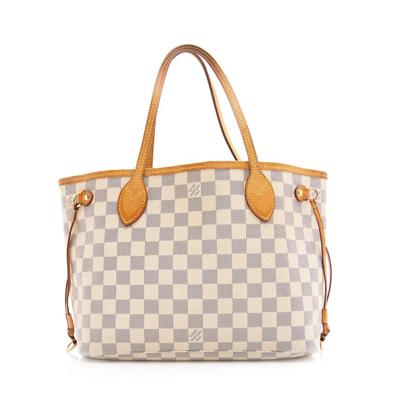 Louis Vuitton Damier Azur Neverfull PM Tote (SHF-20386) - Image 20