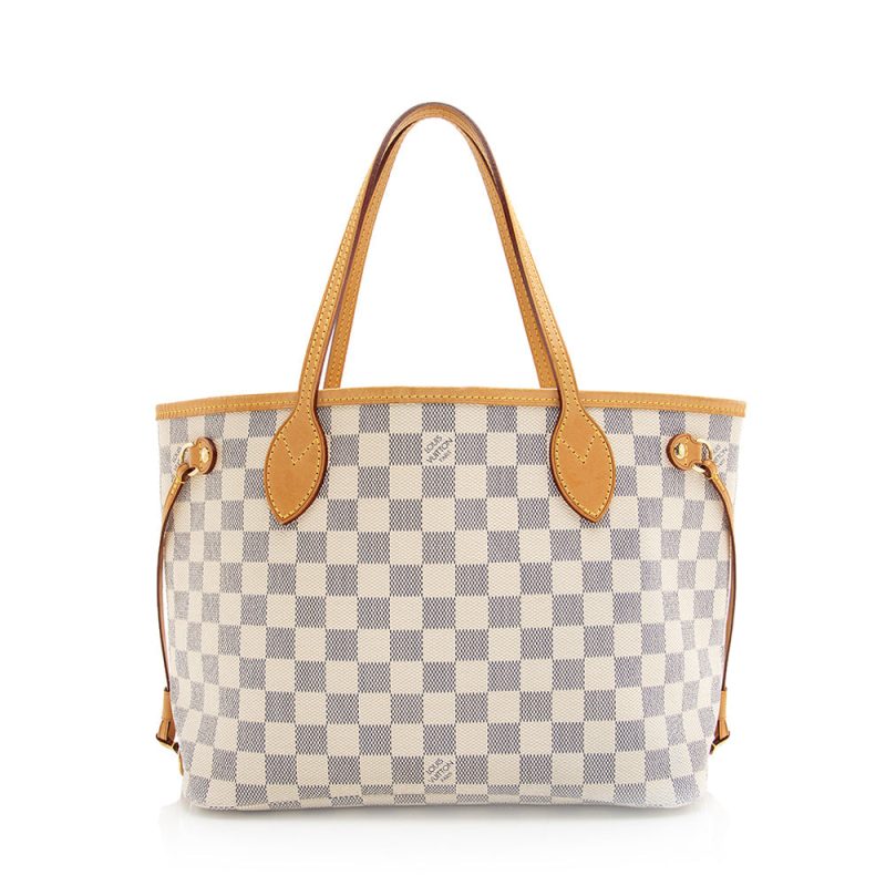 Louis Vuitton Damier Azur Neverfull PM Tote (SHF-20349) - Image 16