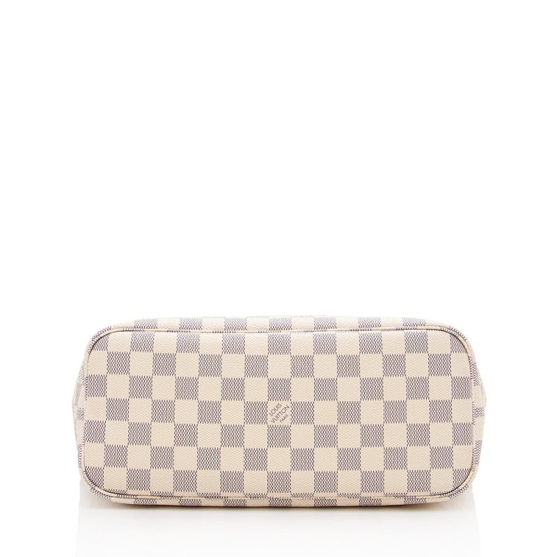 Louis Vuitton Damier Azur Neverfull PM Tote (SHF-17093) - Image 3