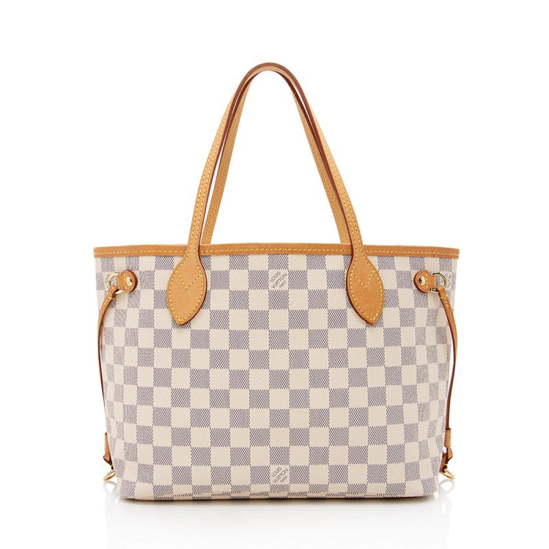 Louis Vuitton Damier Azur Neverfull PM Tote (SHF-17093) - Image 17