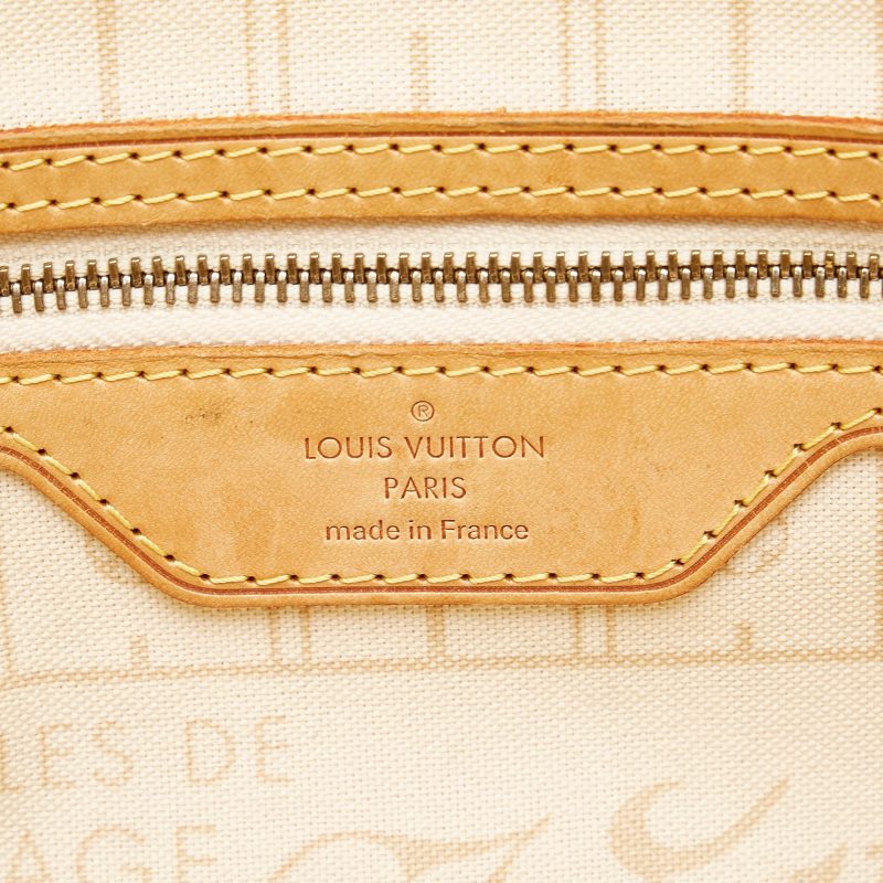 Louis Vuitton Damier Azur Neverfull PM (SHG-9tdQC7) - Image 6