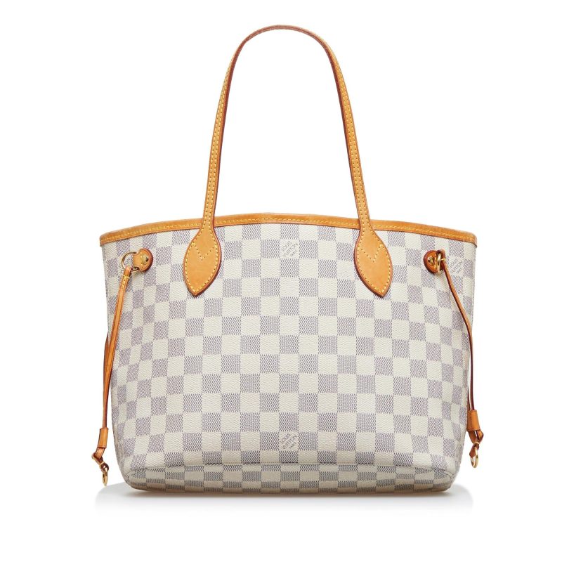 Louis Vuitton Damier Azur Neverfull PM (SHG-7L7tcq) - Image 9