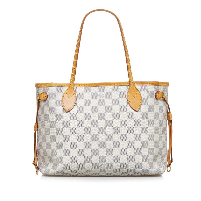 Louis Vuitton Damier Azur Neverfull PM (SHG-jAxlBE) - Image 2