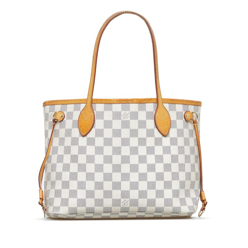 Louis Vuitton Damier Azur Neverfull PM (SHG-BCabsP) - Image 12