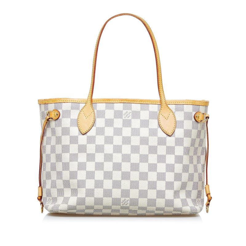 Louis Vuitton Damier Azur Neverfull PM (SHG-Qlb2rq) - Image 2