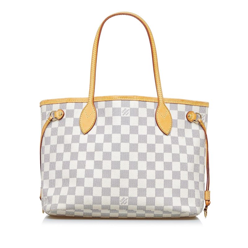 Louis Vuitton Damier Azur Neverfull PM (SHG-Qlb2rq) - Image 10