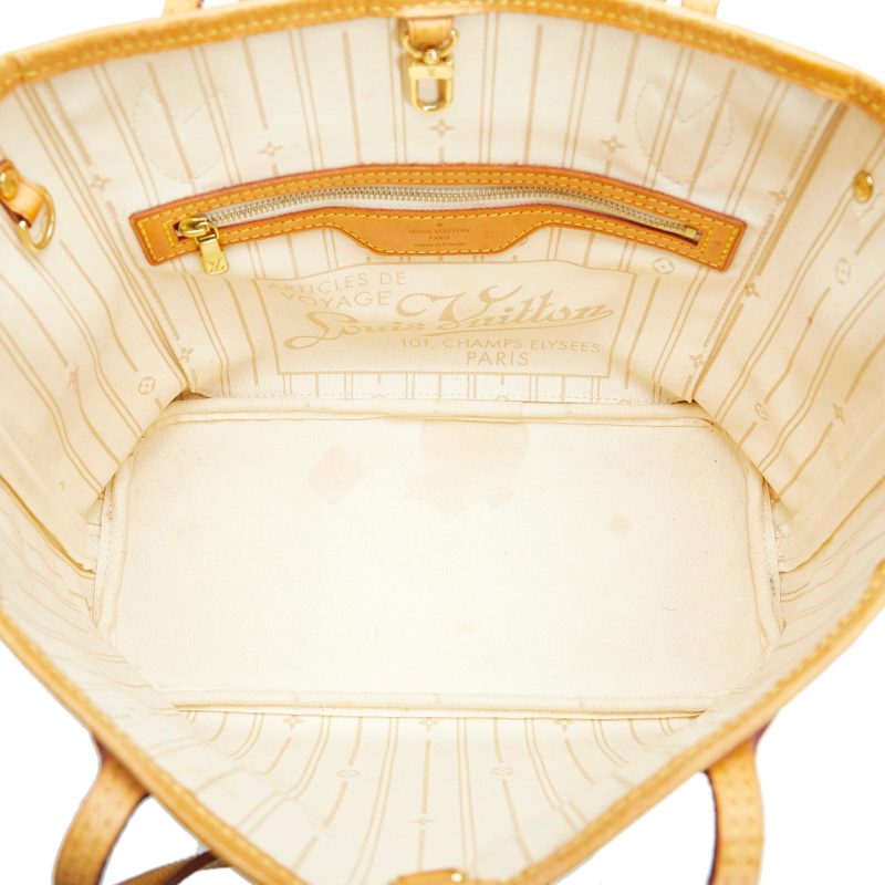 Louis Vuitton Damier Azur Neverfull PM (SHG-Qlb2rq) - Image 5