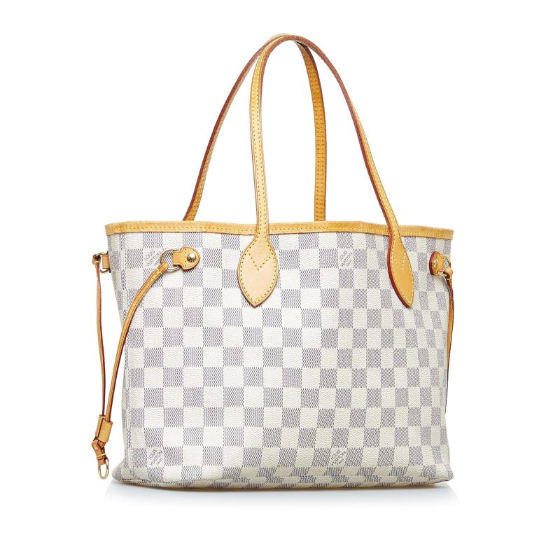 Louis Vuitton Damier Azur Neverfull PM (SHG-Qlb2rq)