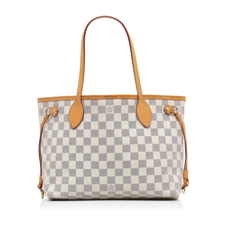 Louis Vuitton Damier Azur Neverfull PM (SHG-oQxg66) - Image 11