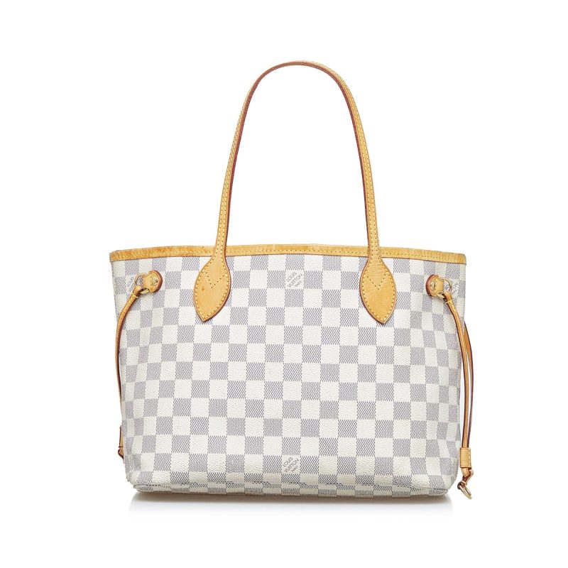 Louis Vuitton Damier Azur Neverfull PM (SHG-qMgFa9) - Image 9