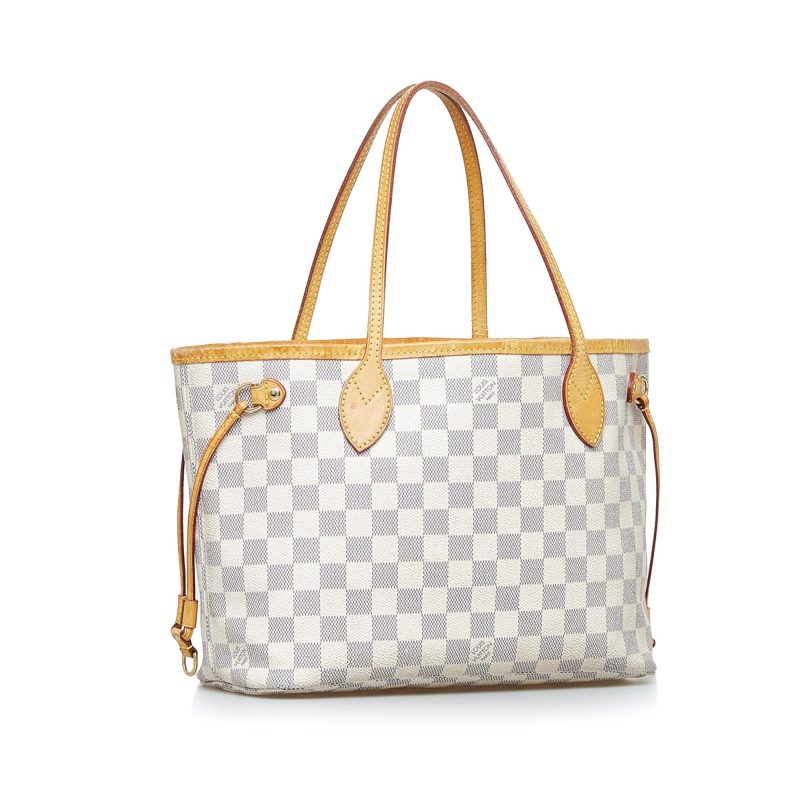 Louis Vuitton Damier Azur Neverfull PM (SHG-qMgFa9)