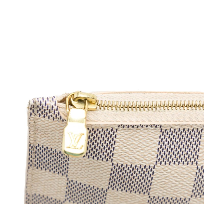 Louis Vuitton Damier Azur Neverfull Pochette (SHG-VX7xaS) - Image 9
