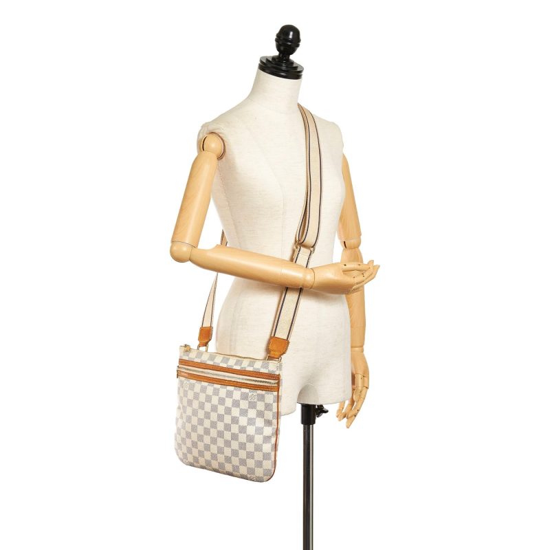 Louis Vuitton Damier Azur Pochette Bosphore (SHG-33370) - Image 4