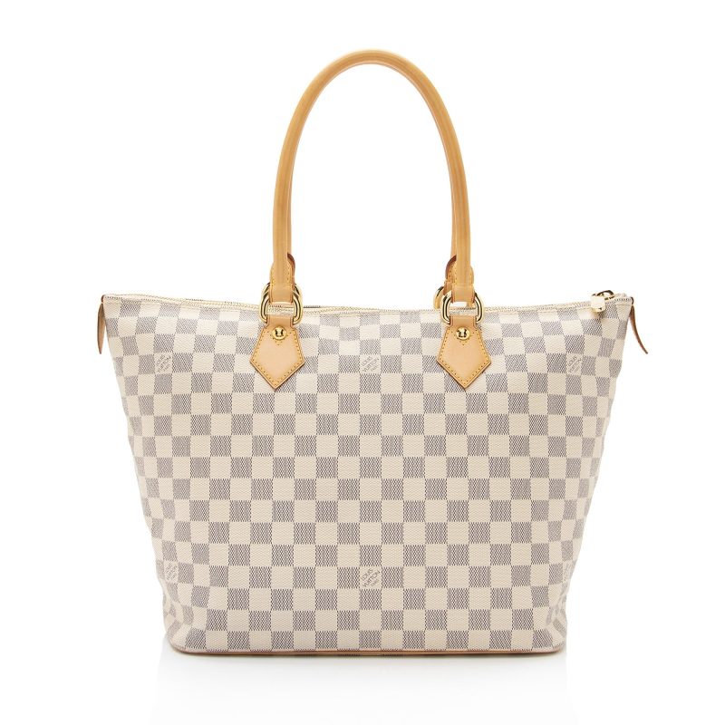 Louis Vuitton Damier Azur Saleya MM Tote (SHF-JjqKAR) - Image 2