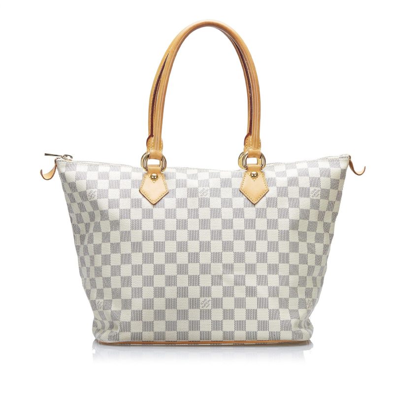 Louis Vuitton Damier Azur Saleya MM (SHG-37807) - Image 13