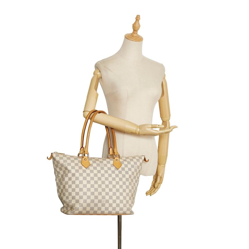 Louis Vuitton Damier Azur Saleya MM (SHG-37807) - Image 4