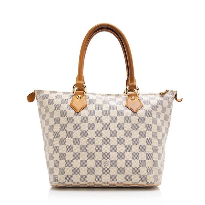 Louis Vuitton Damier Azur Saleya PM Tote (SHF-21382) - Image 2