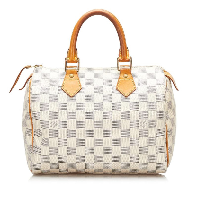 Louis Vuitton Damier Azur Speedy 25 (SHG-35879) - Image 2
